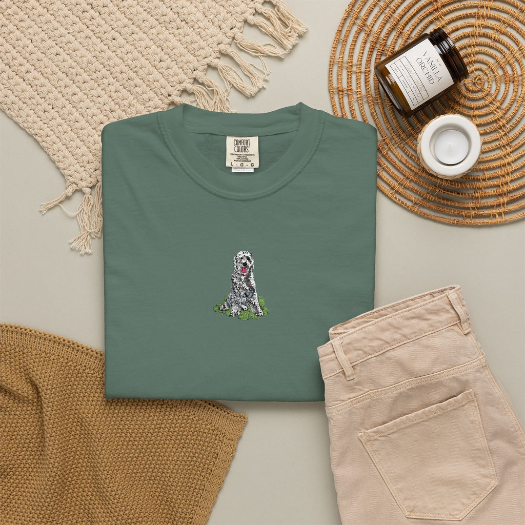 Sheepadoodle Embroidered Tee