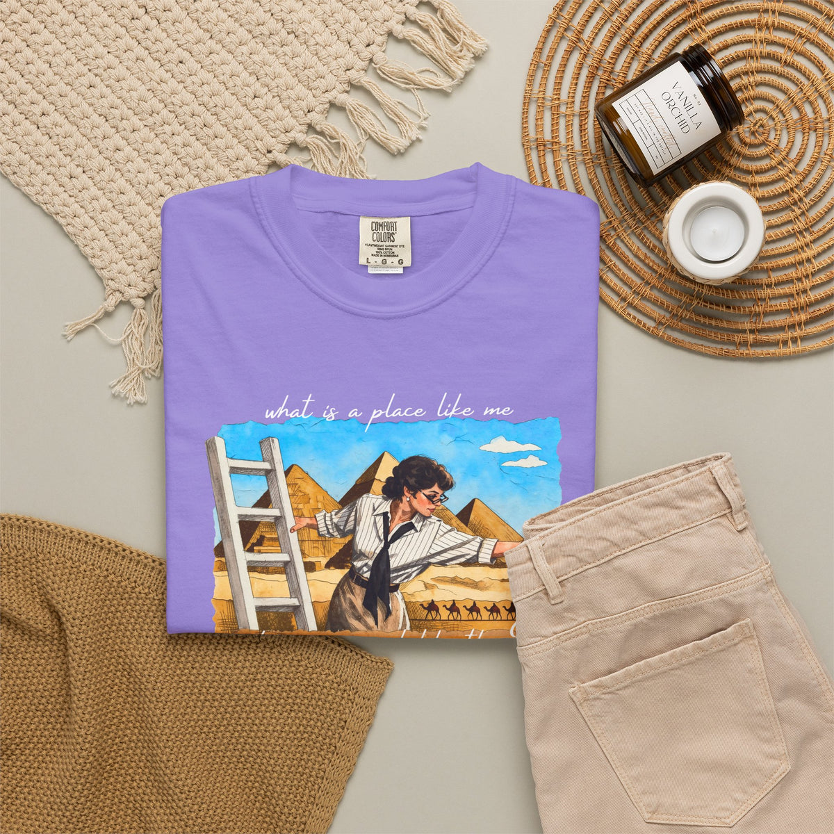 Evelyn Librarian Tee