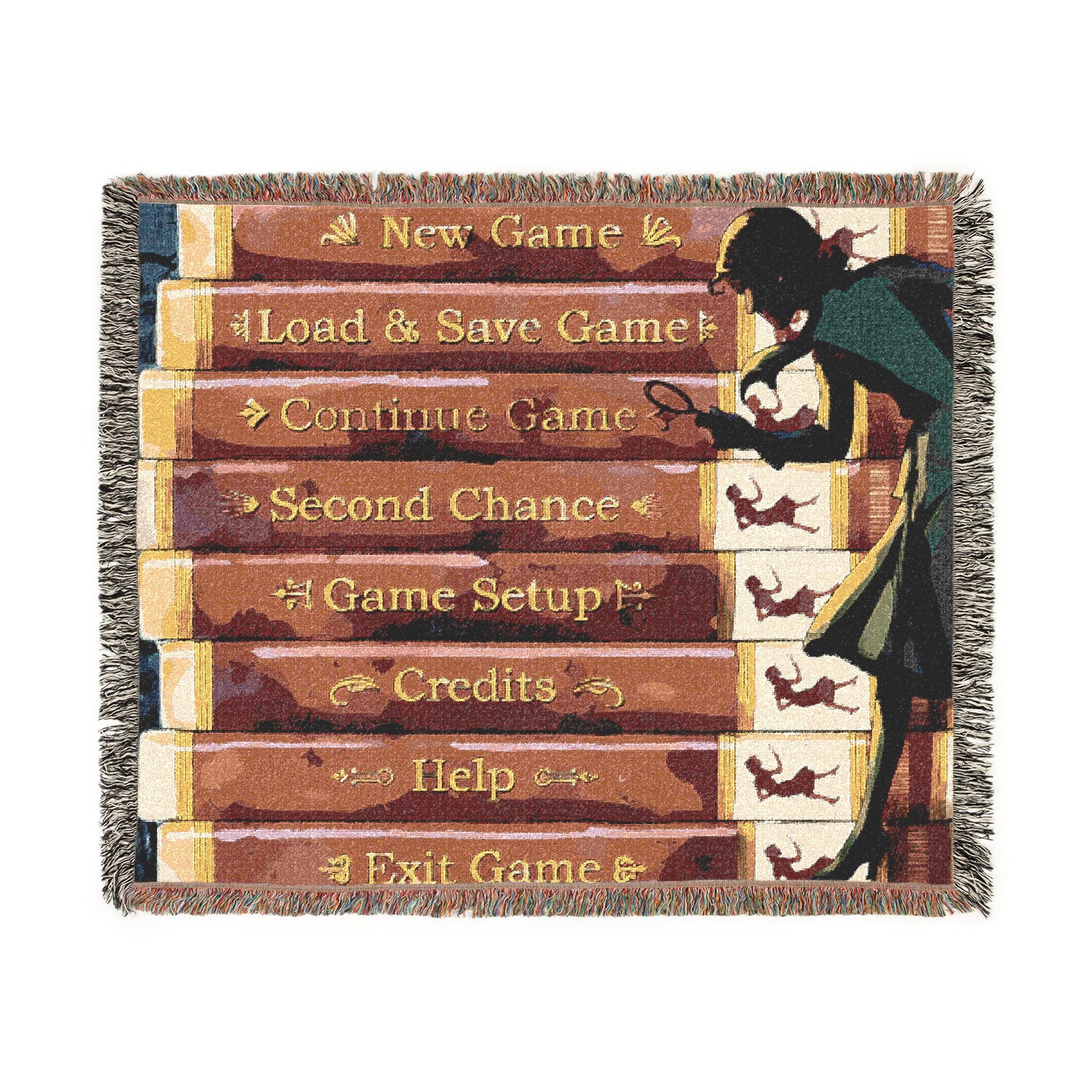 Detective Woven Blanket