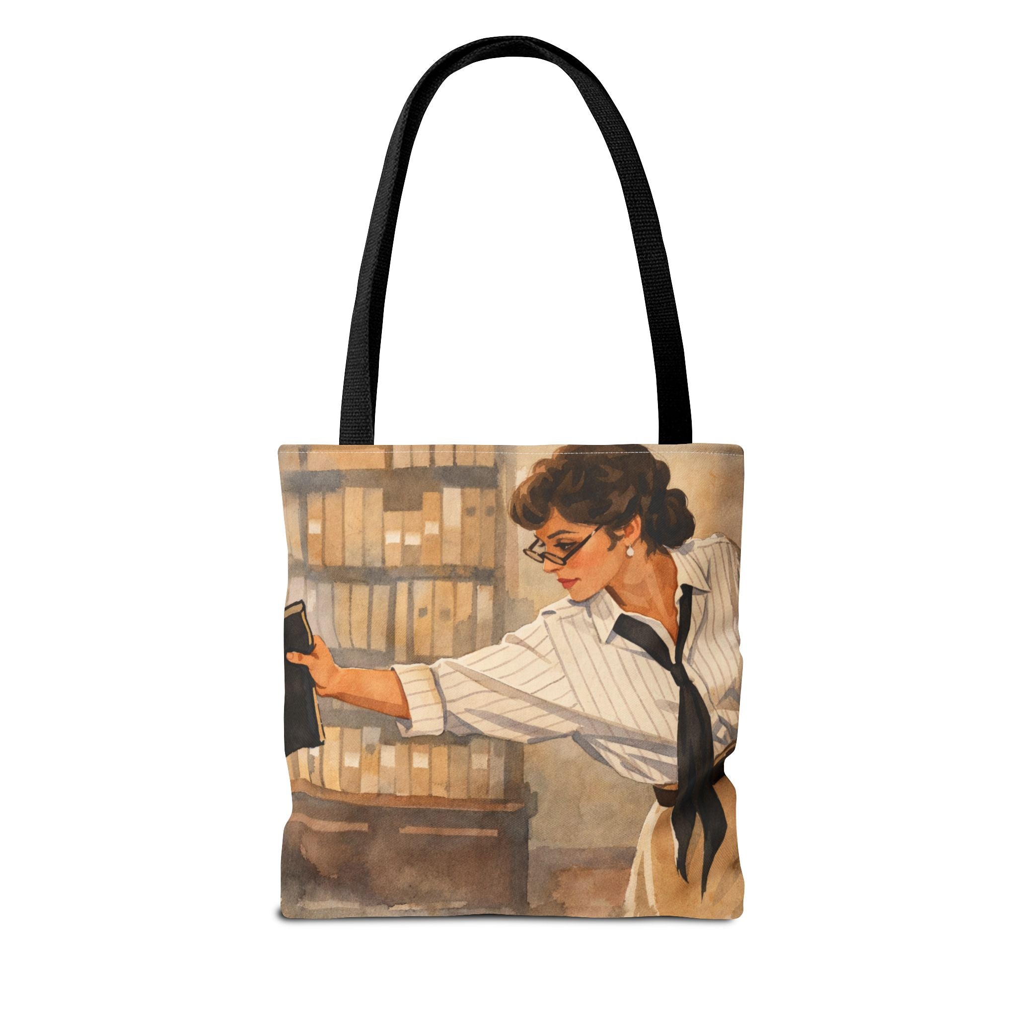 Evelyn Librarian Tote Bag