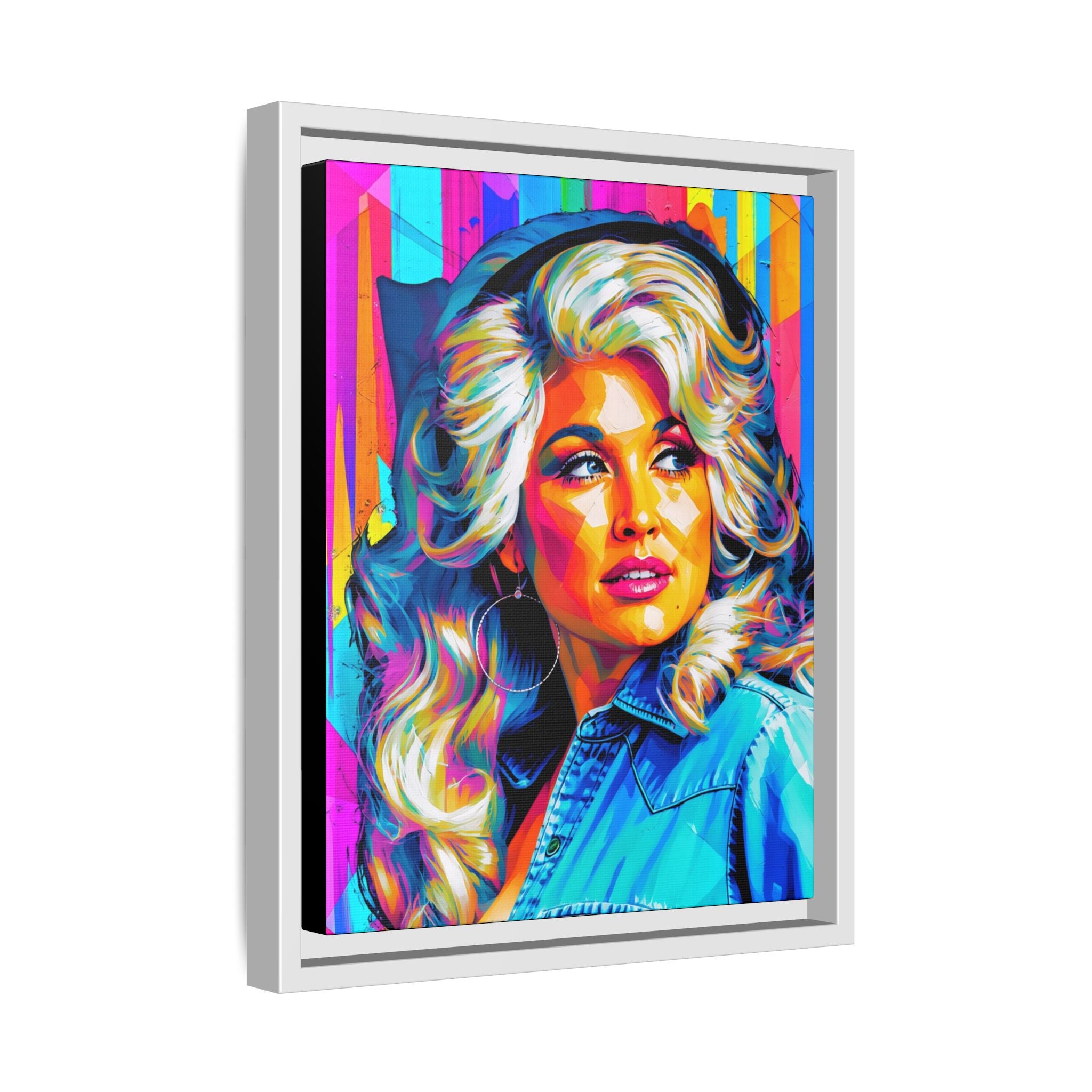Queen of Country Framed Canvas