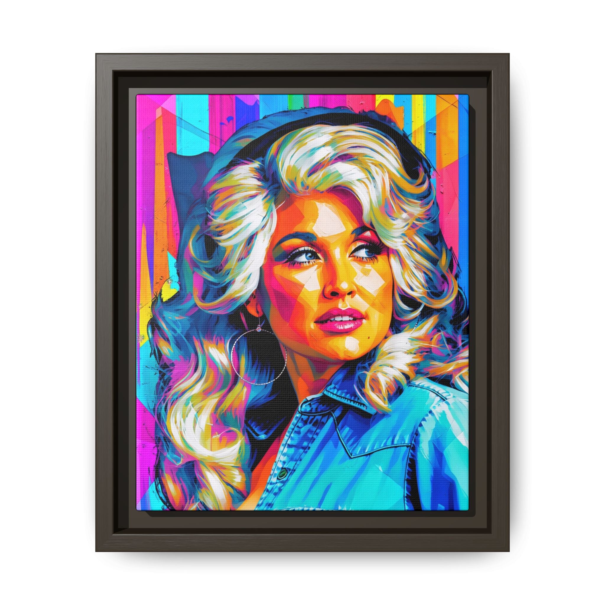 Queen of Country Framed Canvas