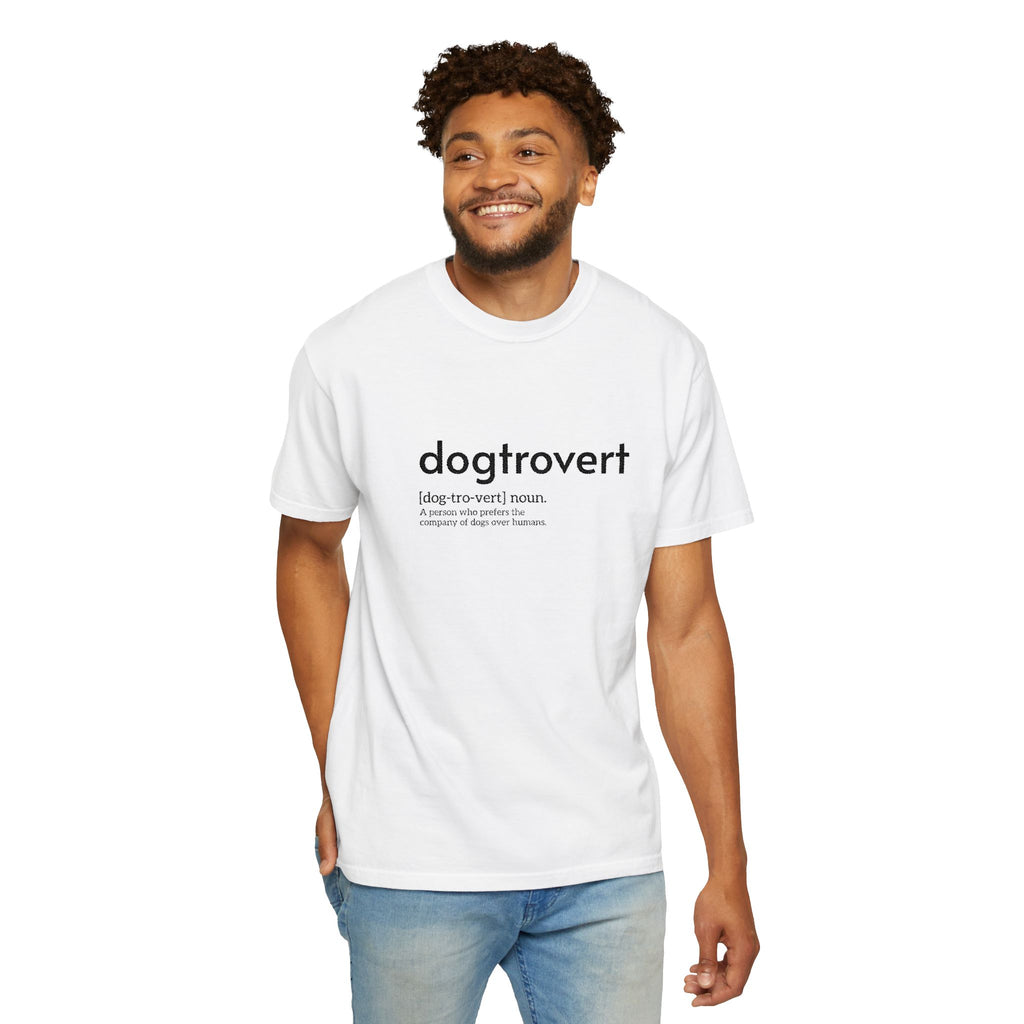 Dog-tro-vert Embroidered T-Shirt