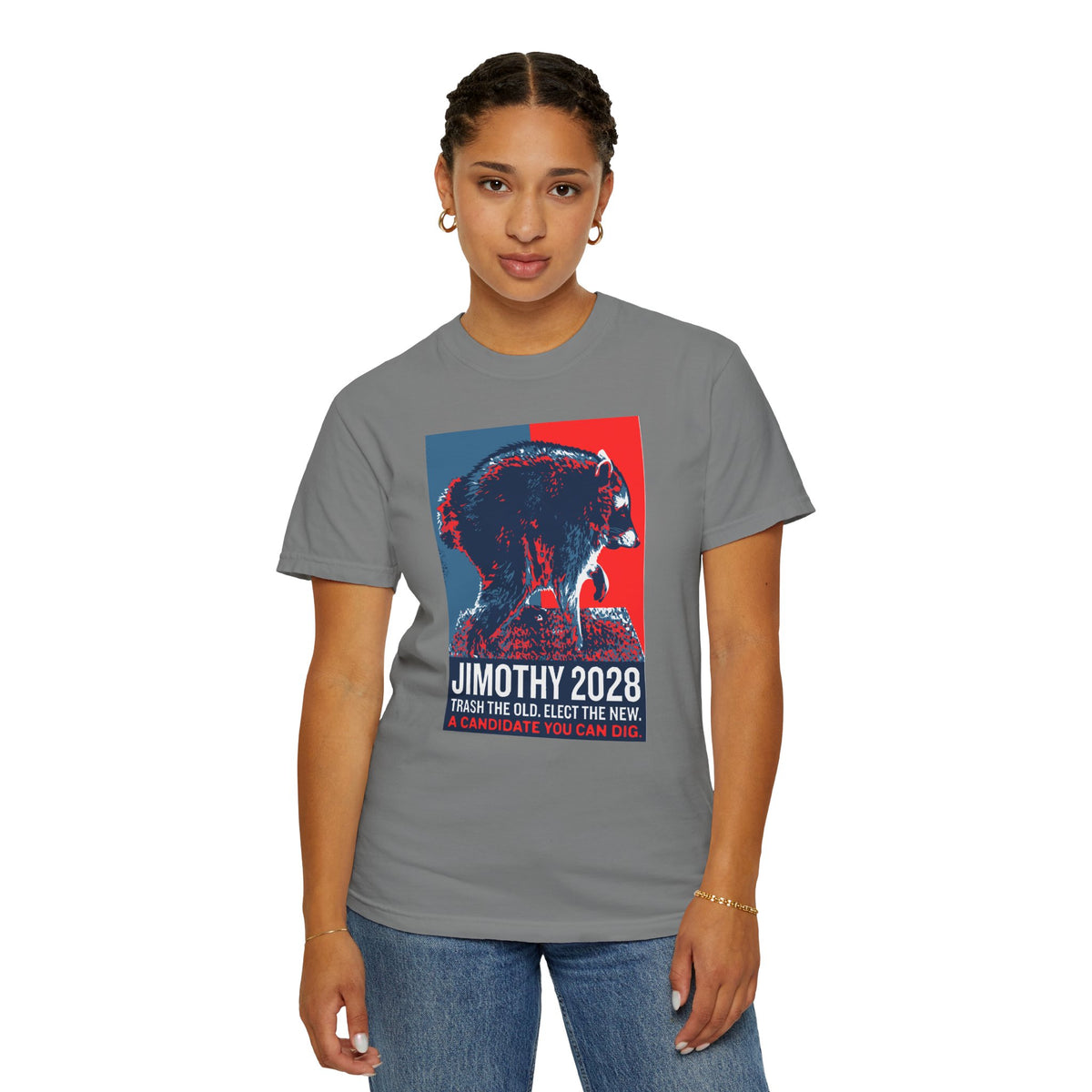 Jimothy 2028 Campaign Poster Tee