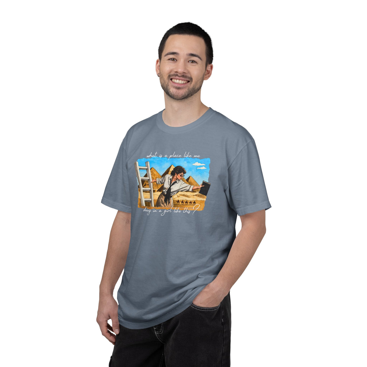 Evelyn Librarian Tee