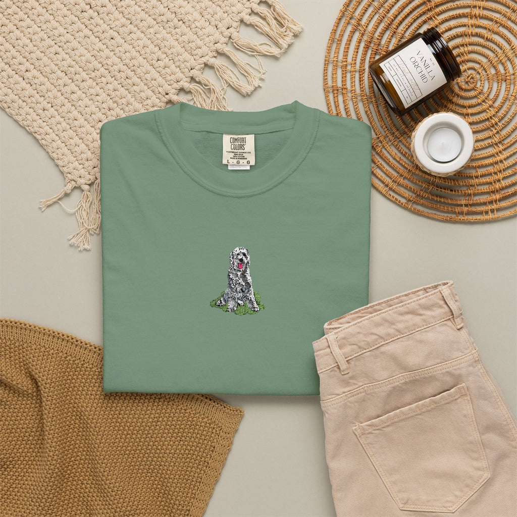 Sheepadoodle Embroidered Tee
