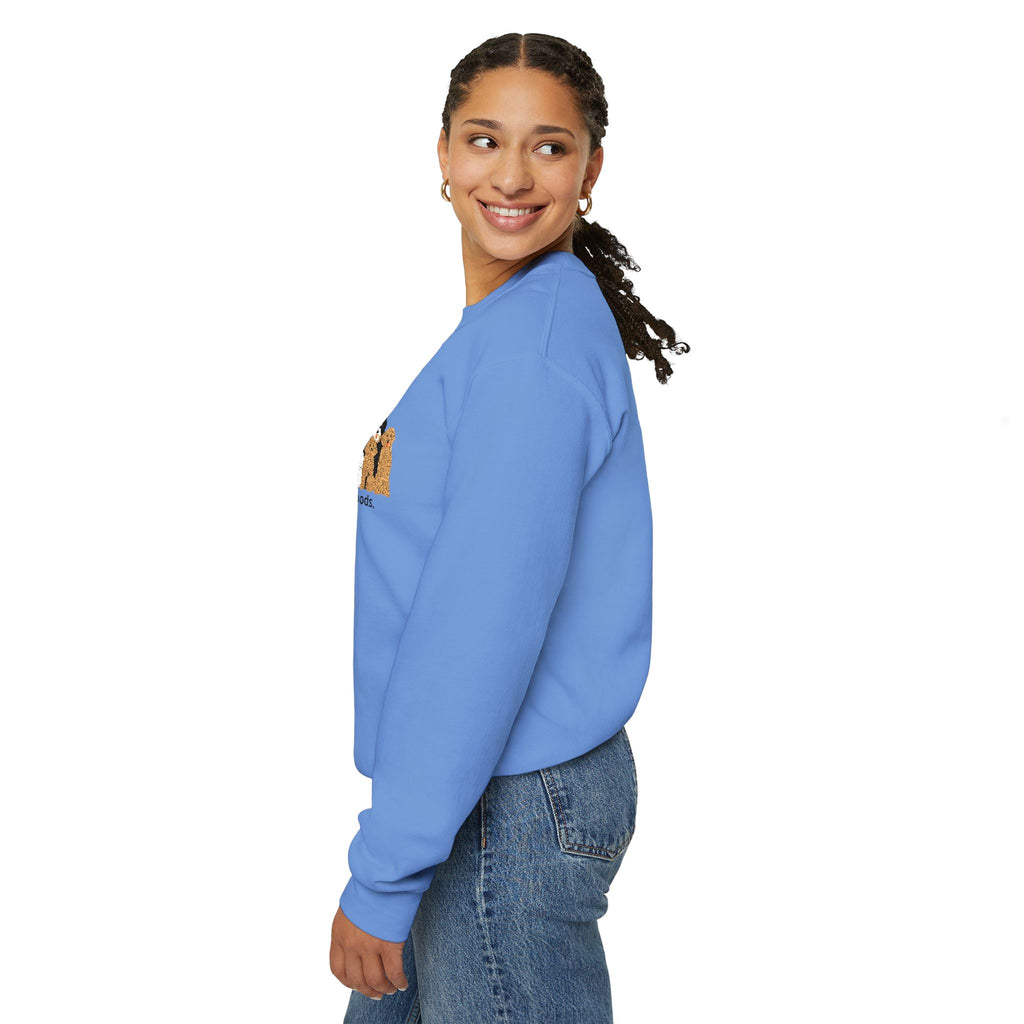 Embroidered Send Doods Crewneck Sweatshirt