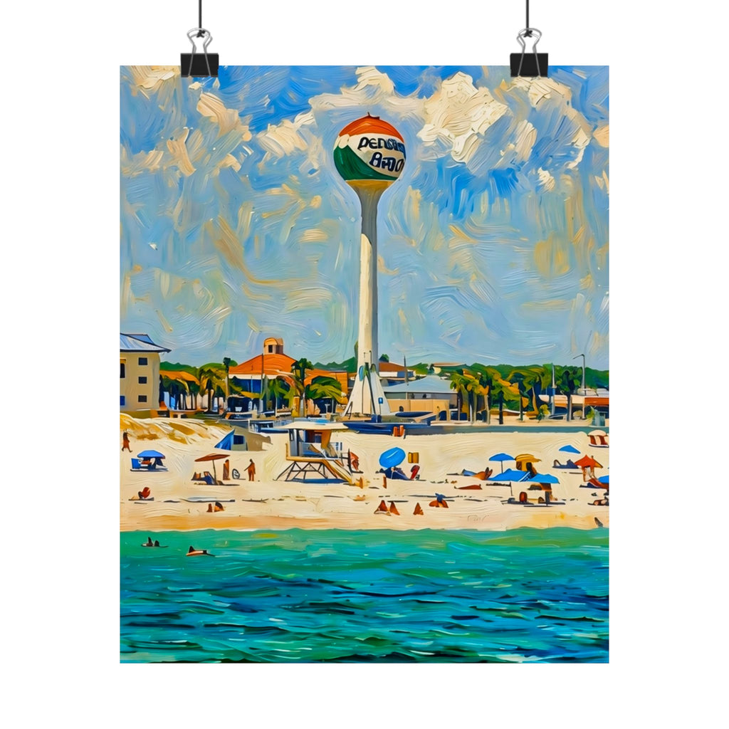 Pensacola Beach Poster