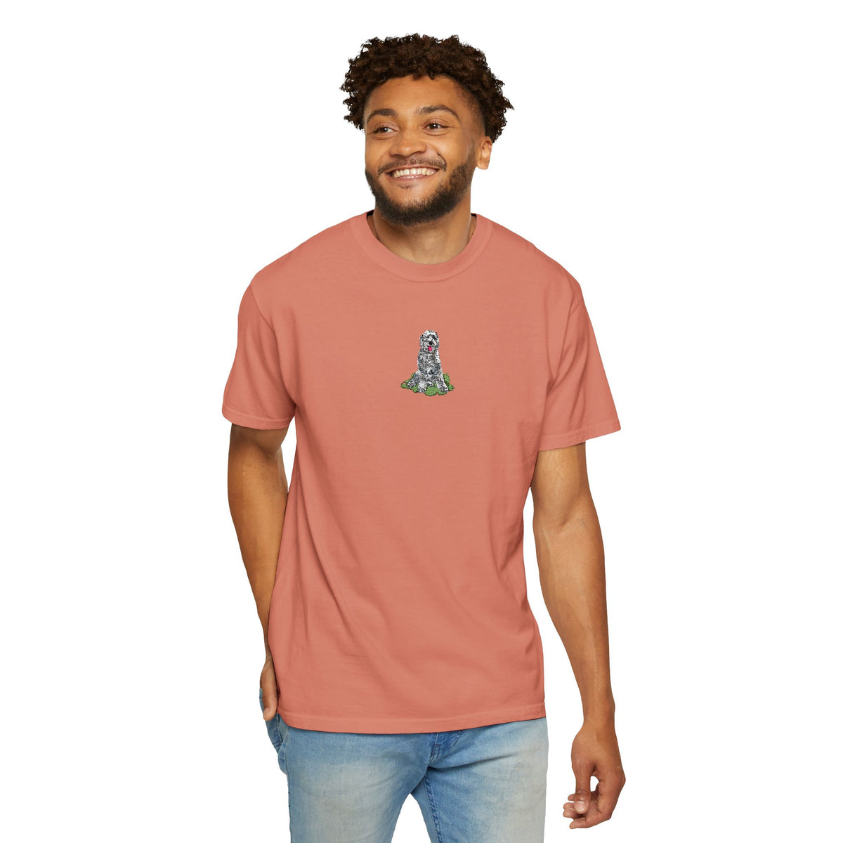 Sheepadoodle Embroidered Tee