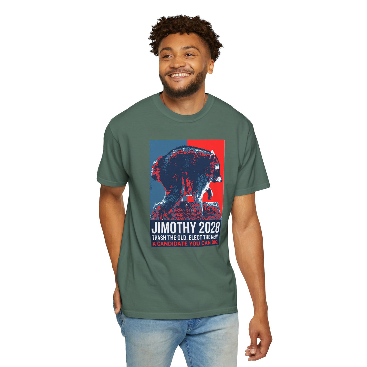 Jimothy 2028 Campaign Poster Tee