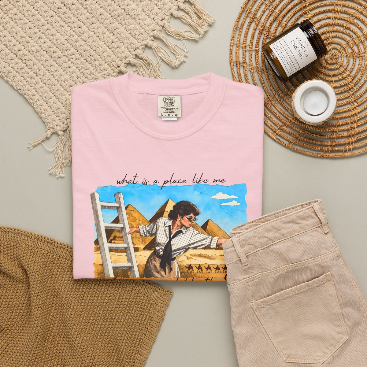 Evelyn Librarian Tee