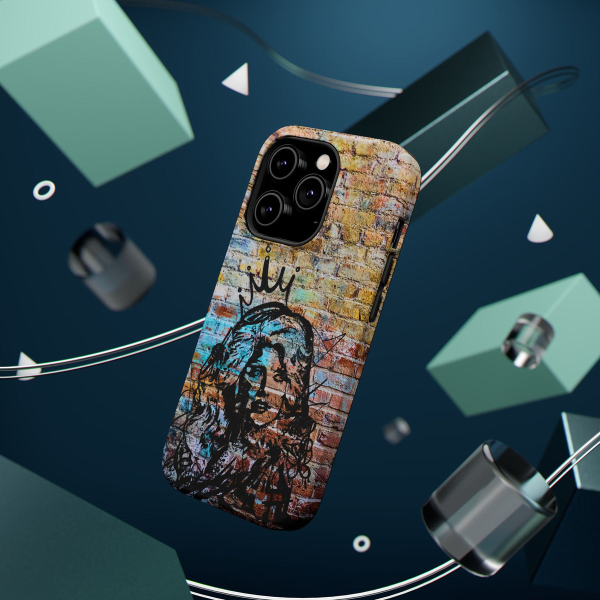 Queen of Country Graffiti Phone Case