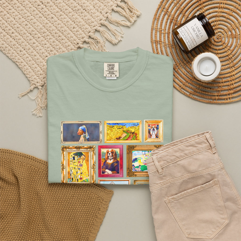 Dog Art Gallery Tee