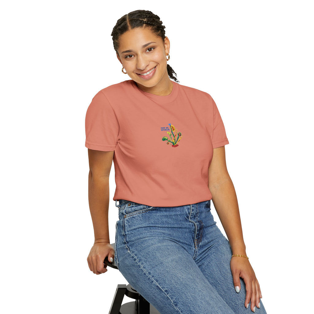 Feed Me Seymour Embroidered Tee