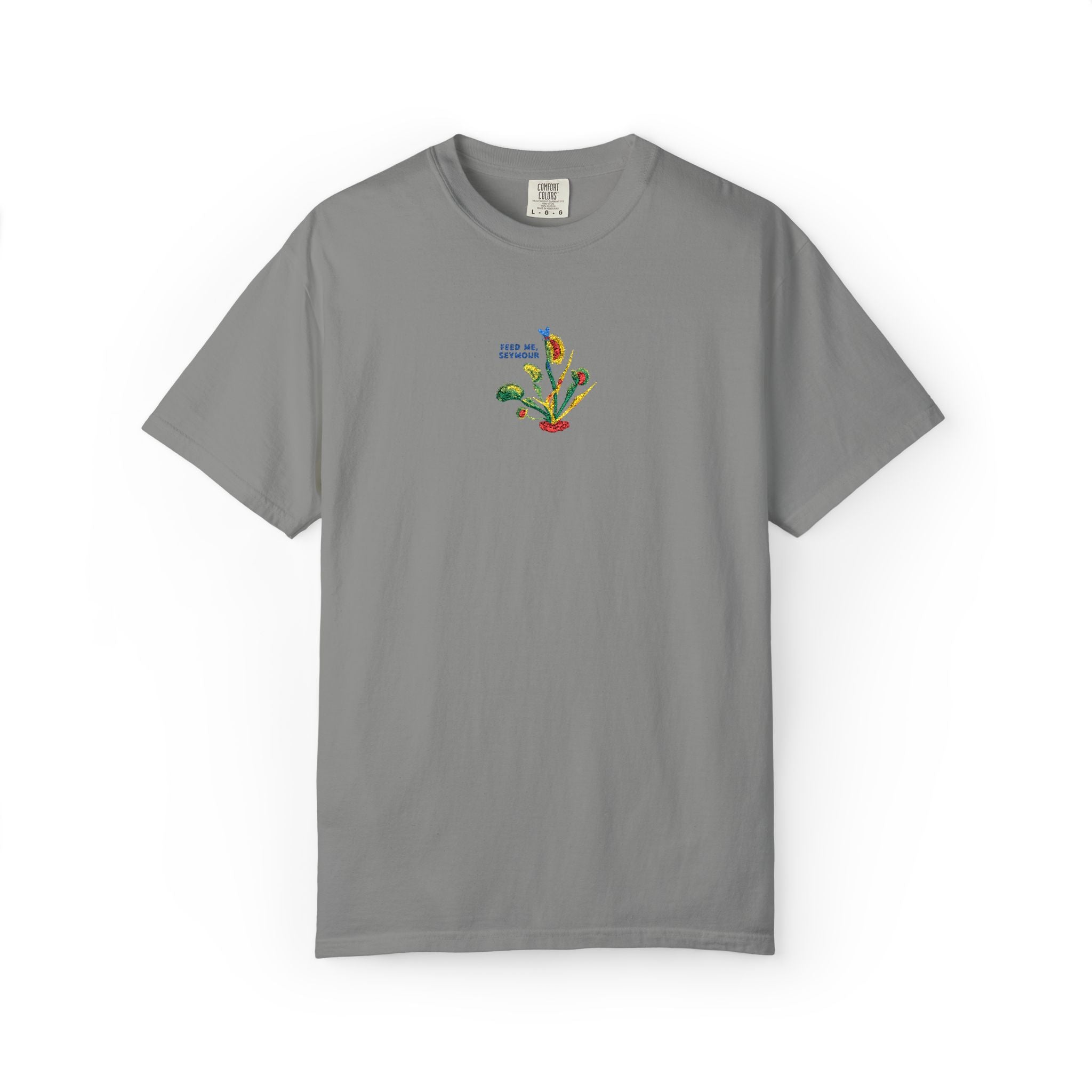 Feed Me Seymour Embroidered Tee