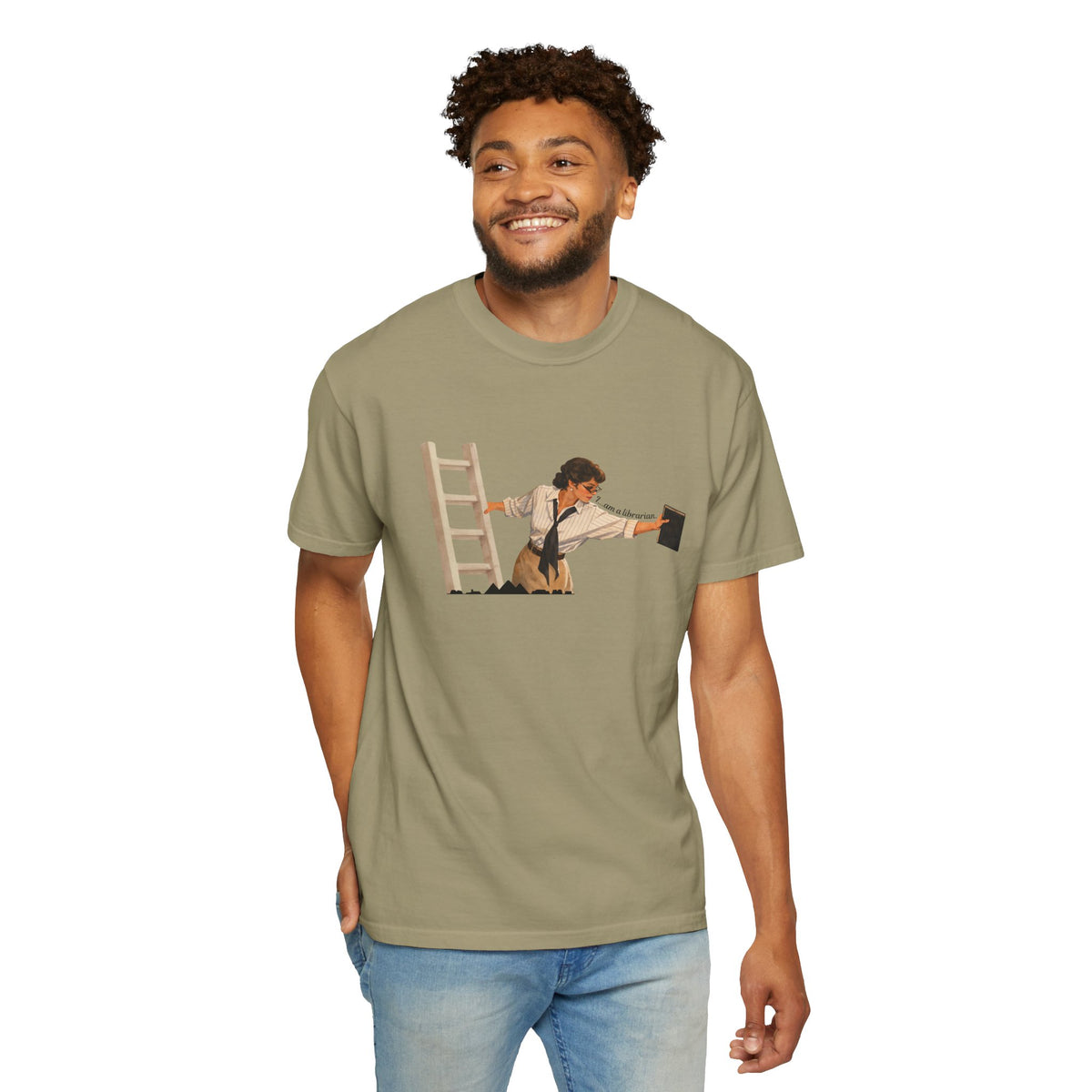 Evelyn Librarian Tee