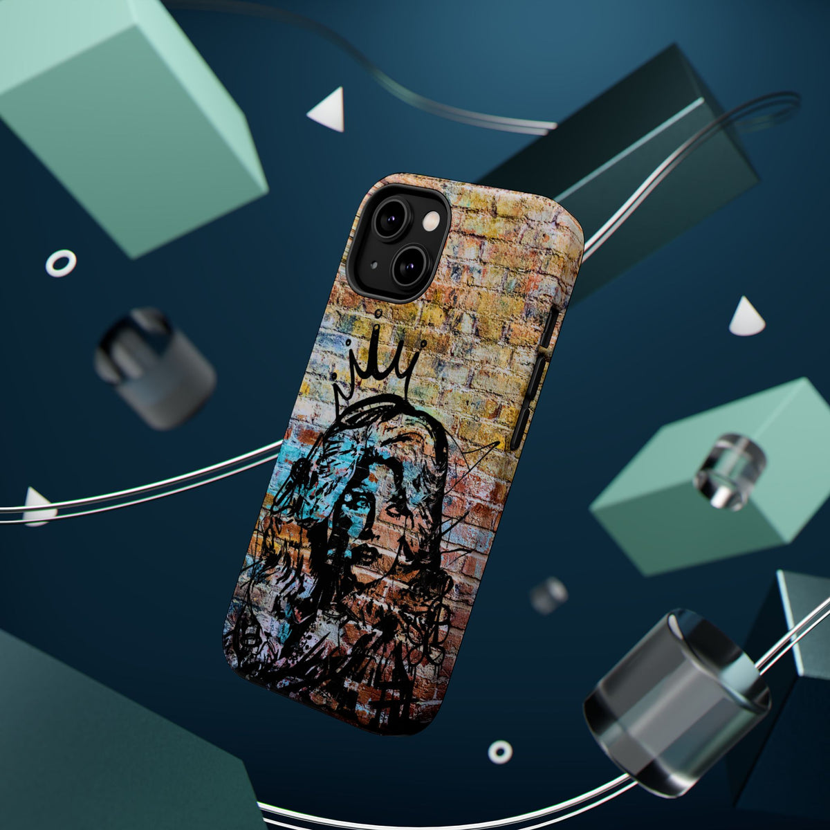 Queen of Country Graffiti Phone Case