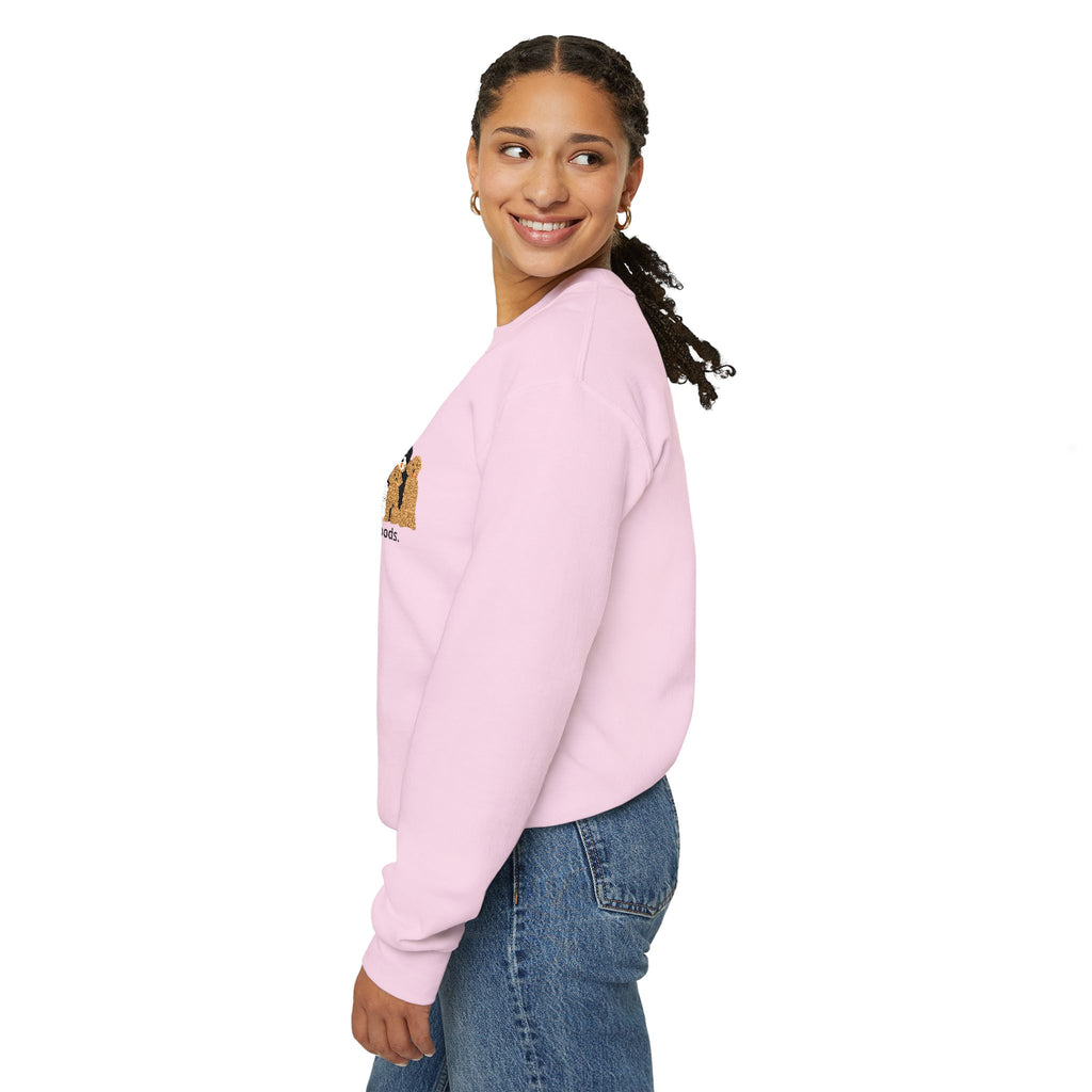 Embroidered Send Doods Crewneck Sweatshirt