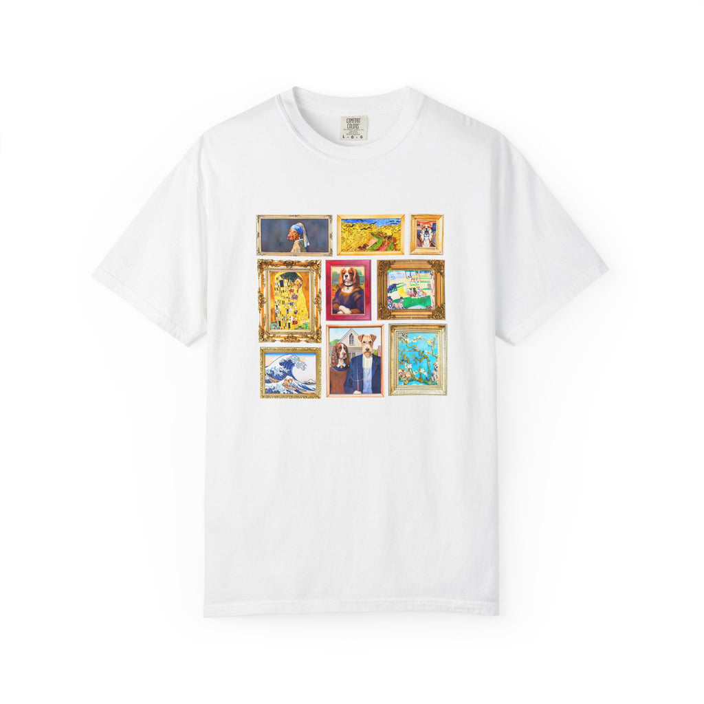 Dog Art Gallery Tee
