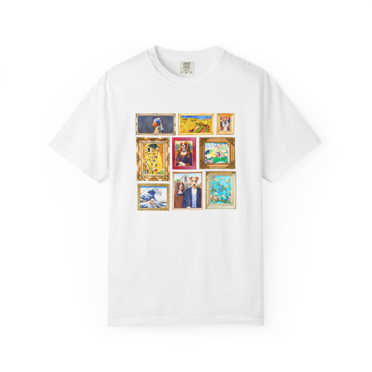 Dog Art Gallery Tee