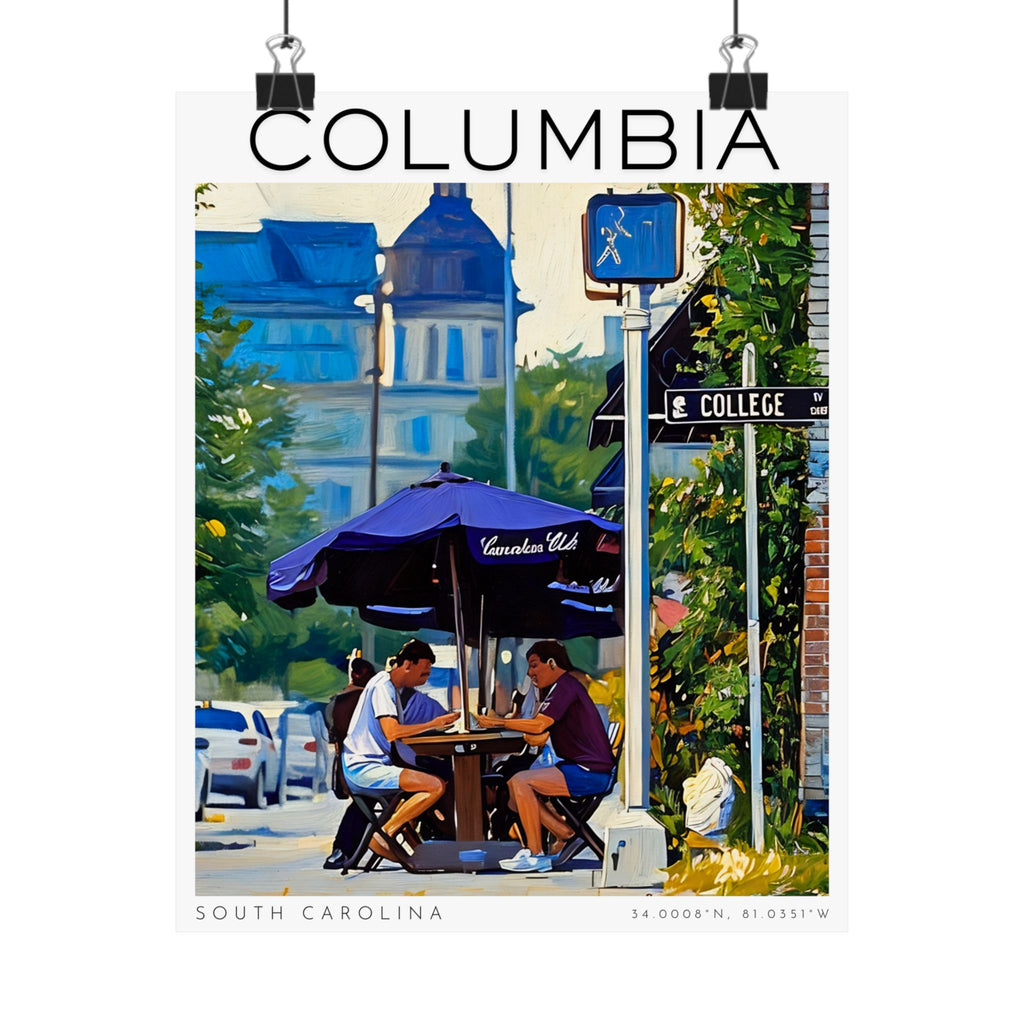 Columbia South Carolina Poster