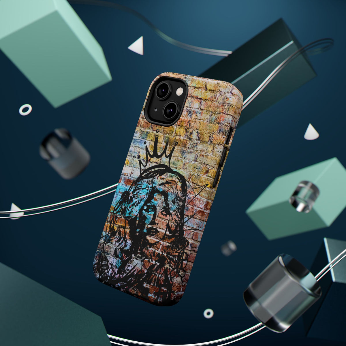 Queen of Country Graffiti Phone Case