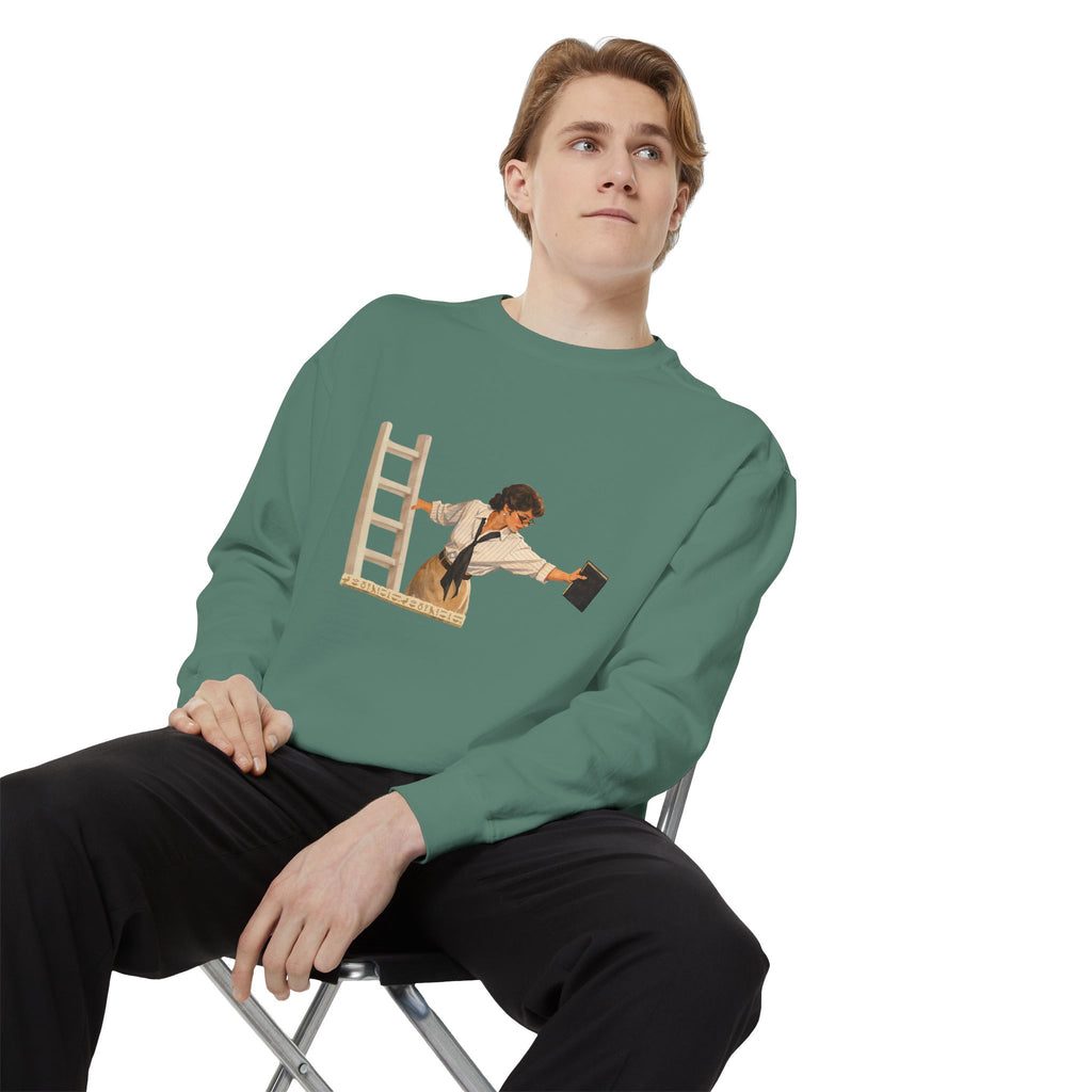 Evelyn Librarian Crewneck Sweatshirt