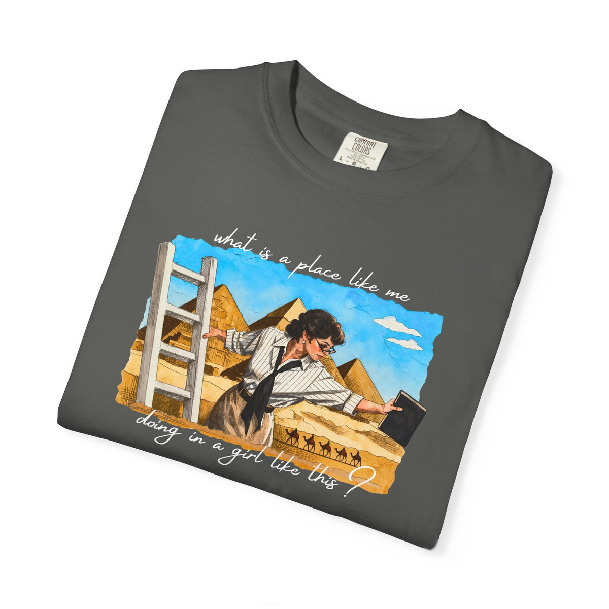 Evelyn Librarian Tee