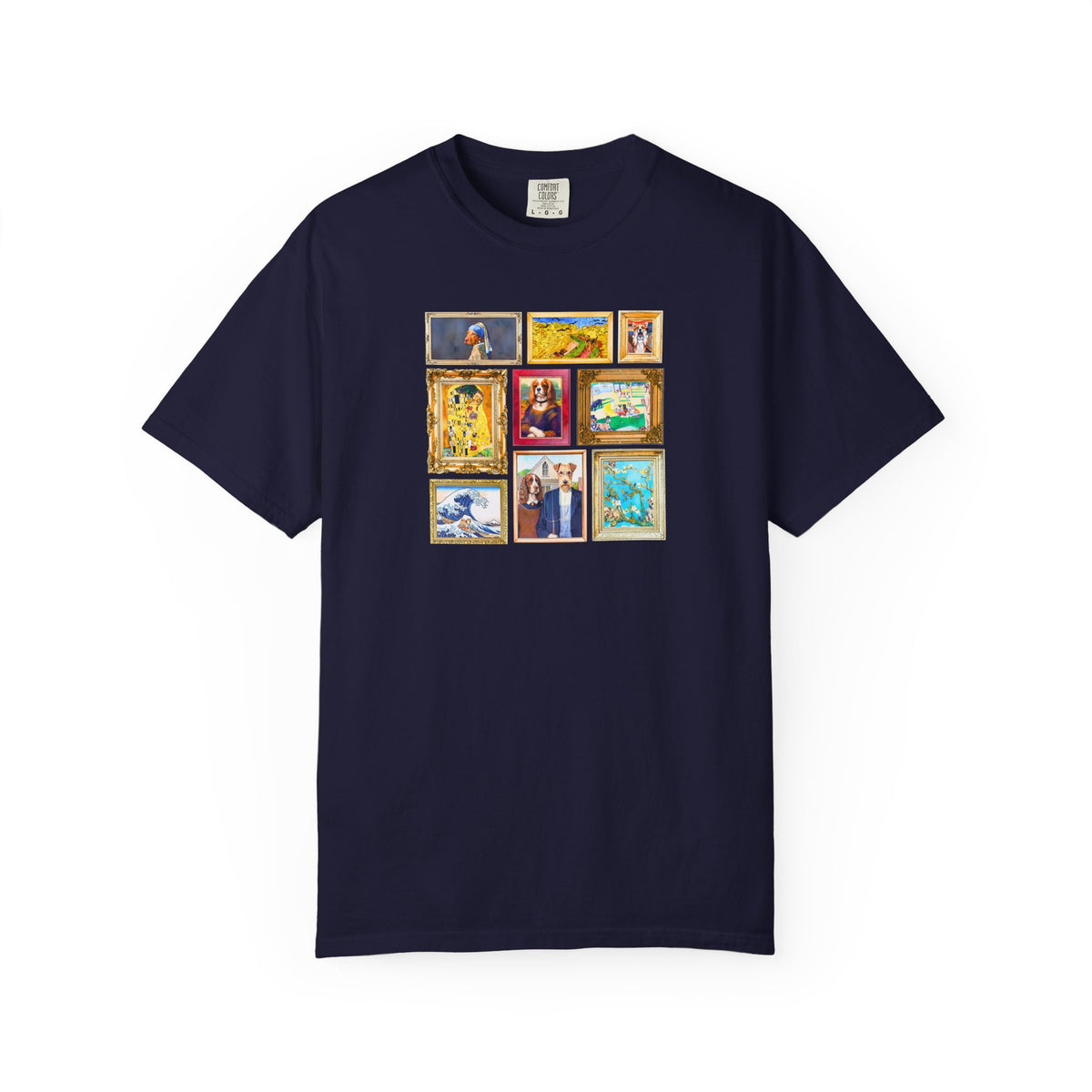 Dog Art Gallery Tee