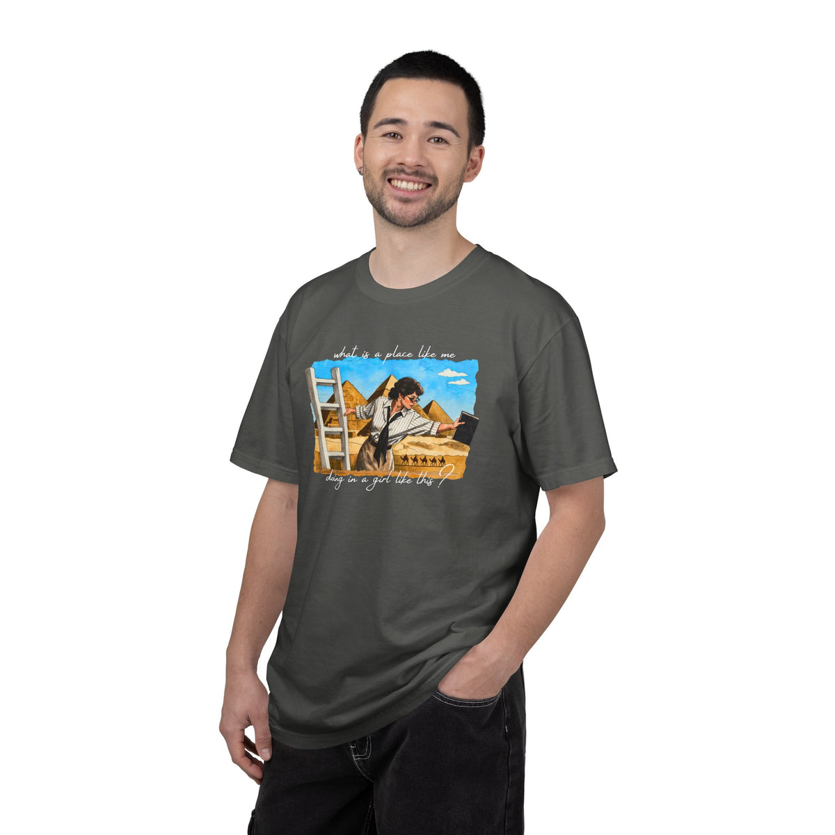 Evelyn Librarian Tee