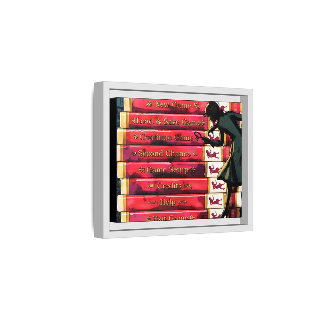 Detective Framed Canvas