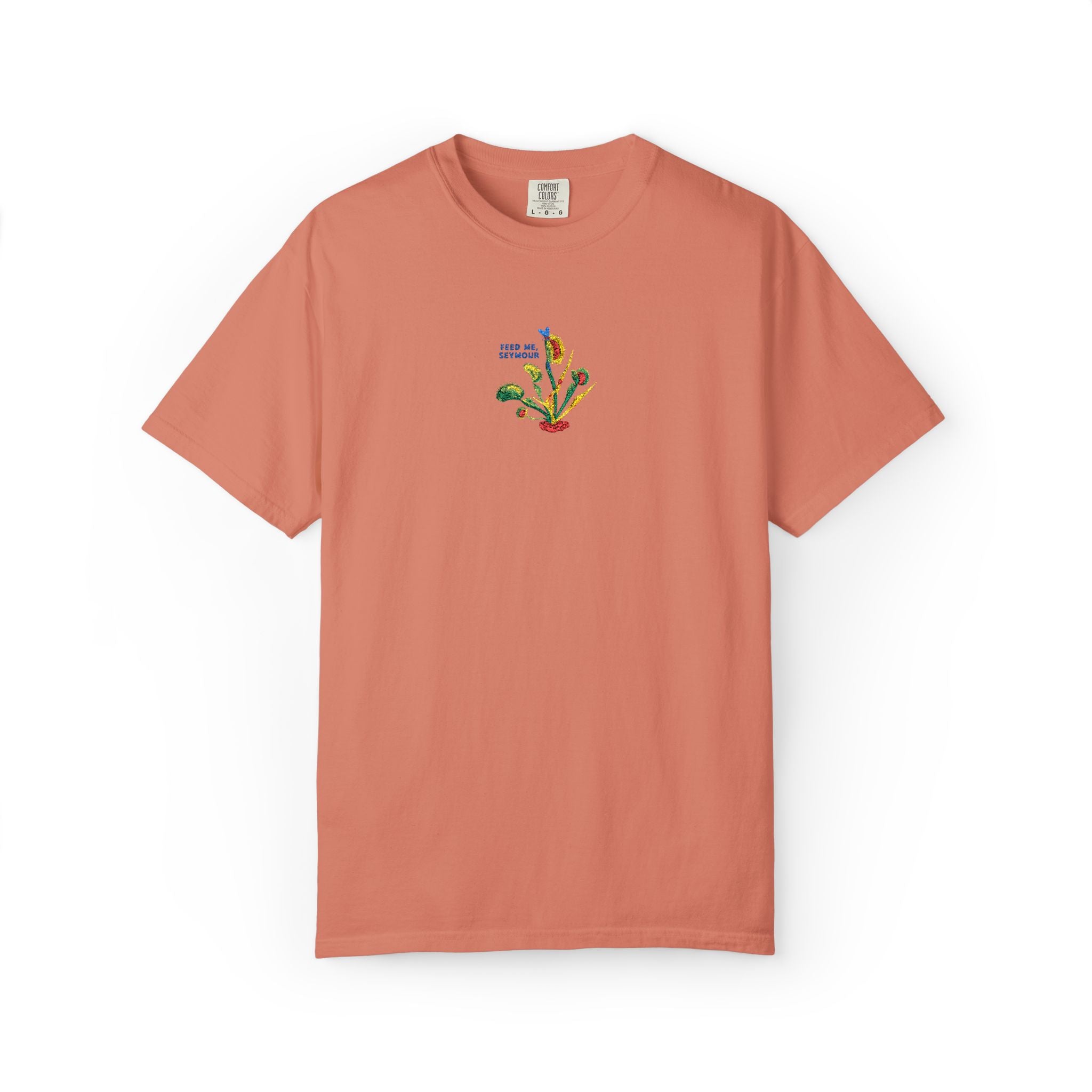 Feed Me Seymour Embroidered Tee