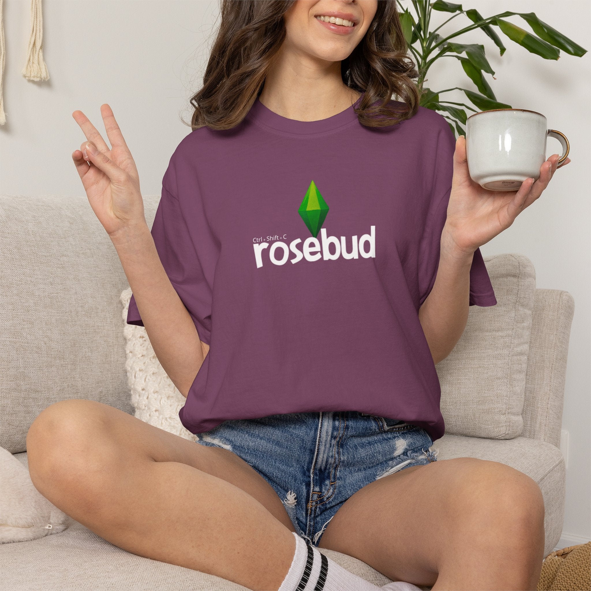 Rosebud Gamer Tee