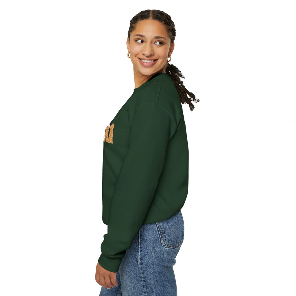 Embroidered Send Doods Crewneck Sweatshirt