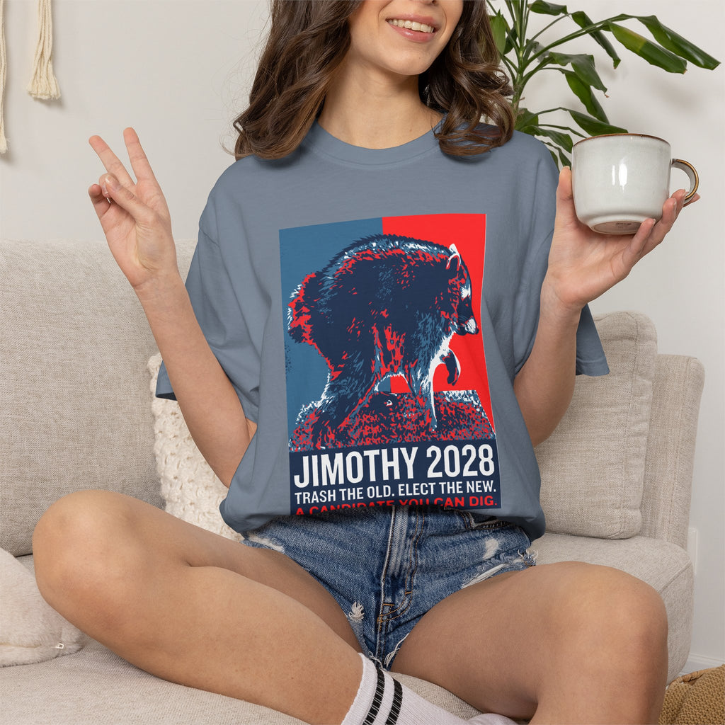 Jimothy 2028 Campaign Poster Tee