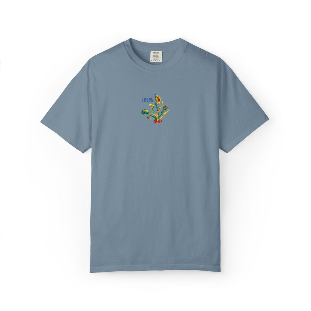 Feed Me Seymour Embroidered Tee