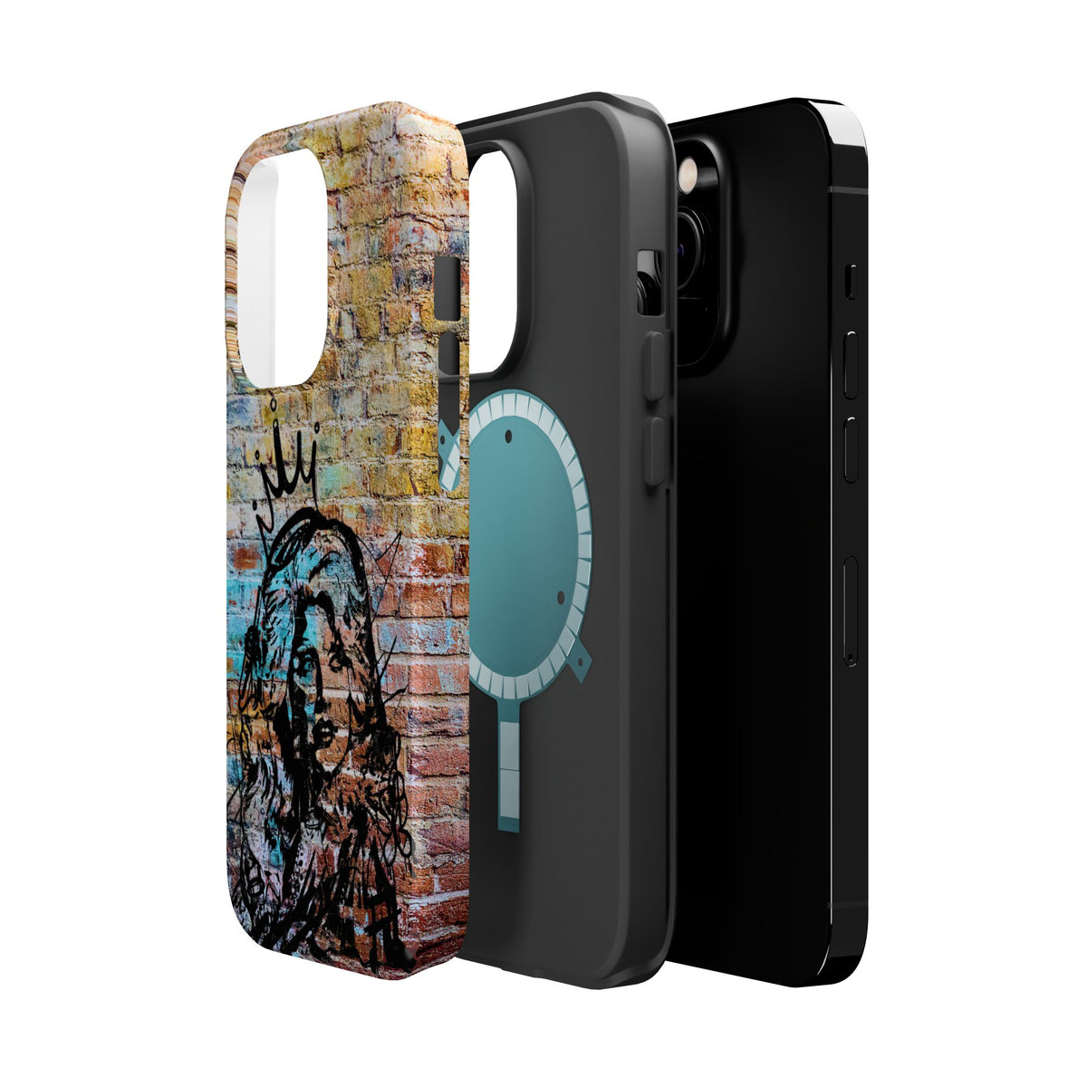 Queen of Country Graffiti Phone Case