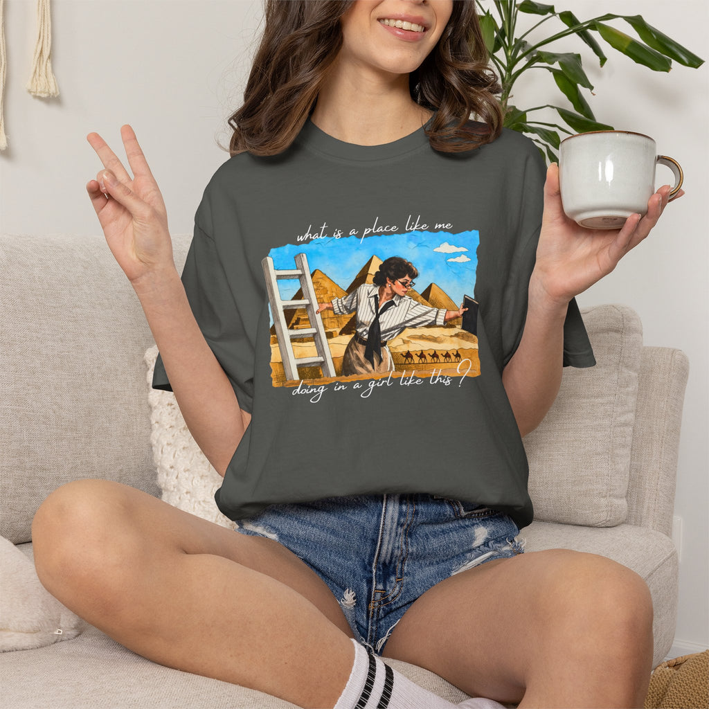 Evelyn Librarian Tee