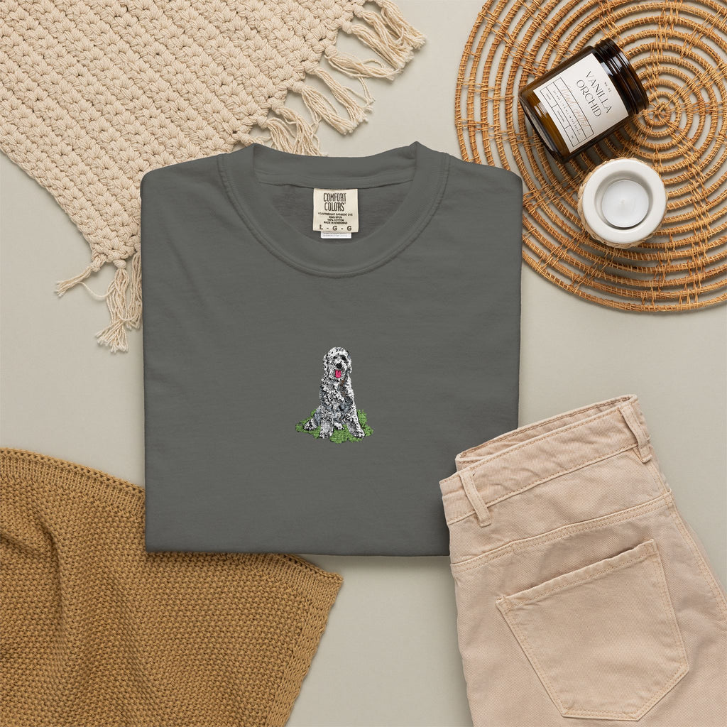 Sheepadoodle Embroidered Tee