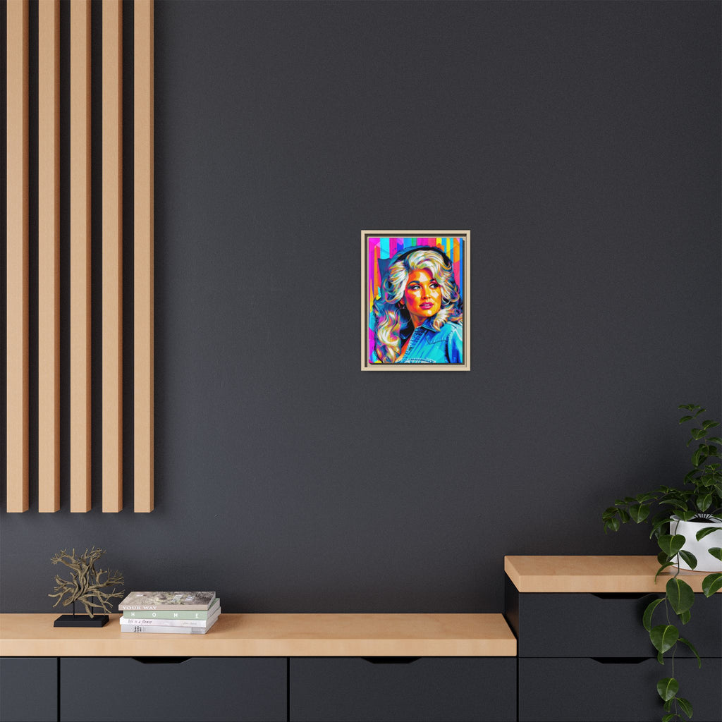 Queen of Country Framed Canvas