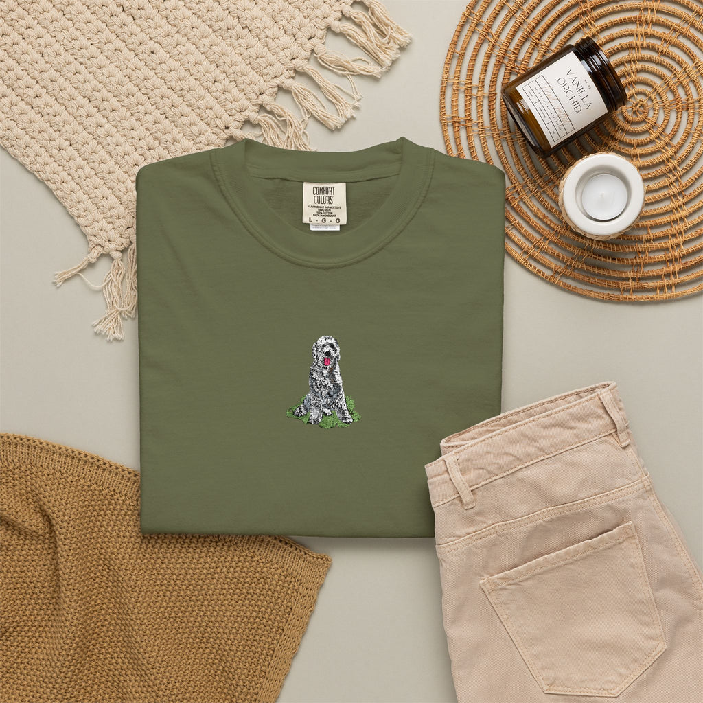 Sheepadoodle Embroidered Tee