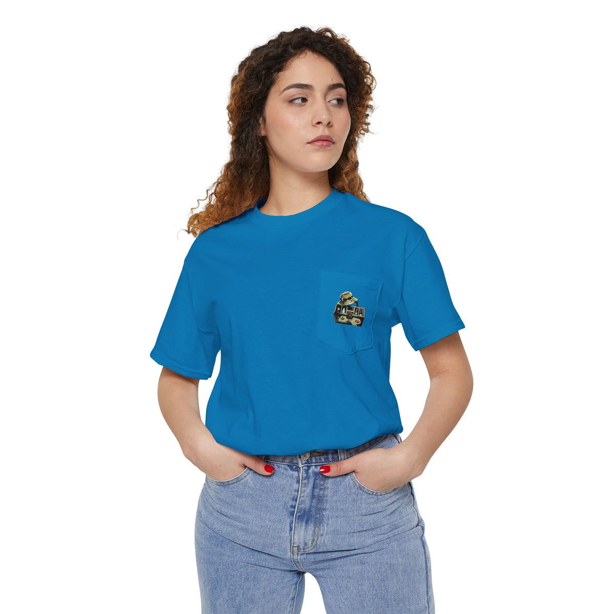 Coastal Fishing Pocket Tee