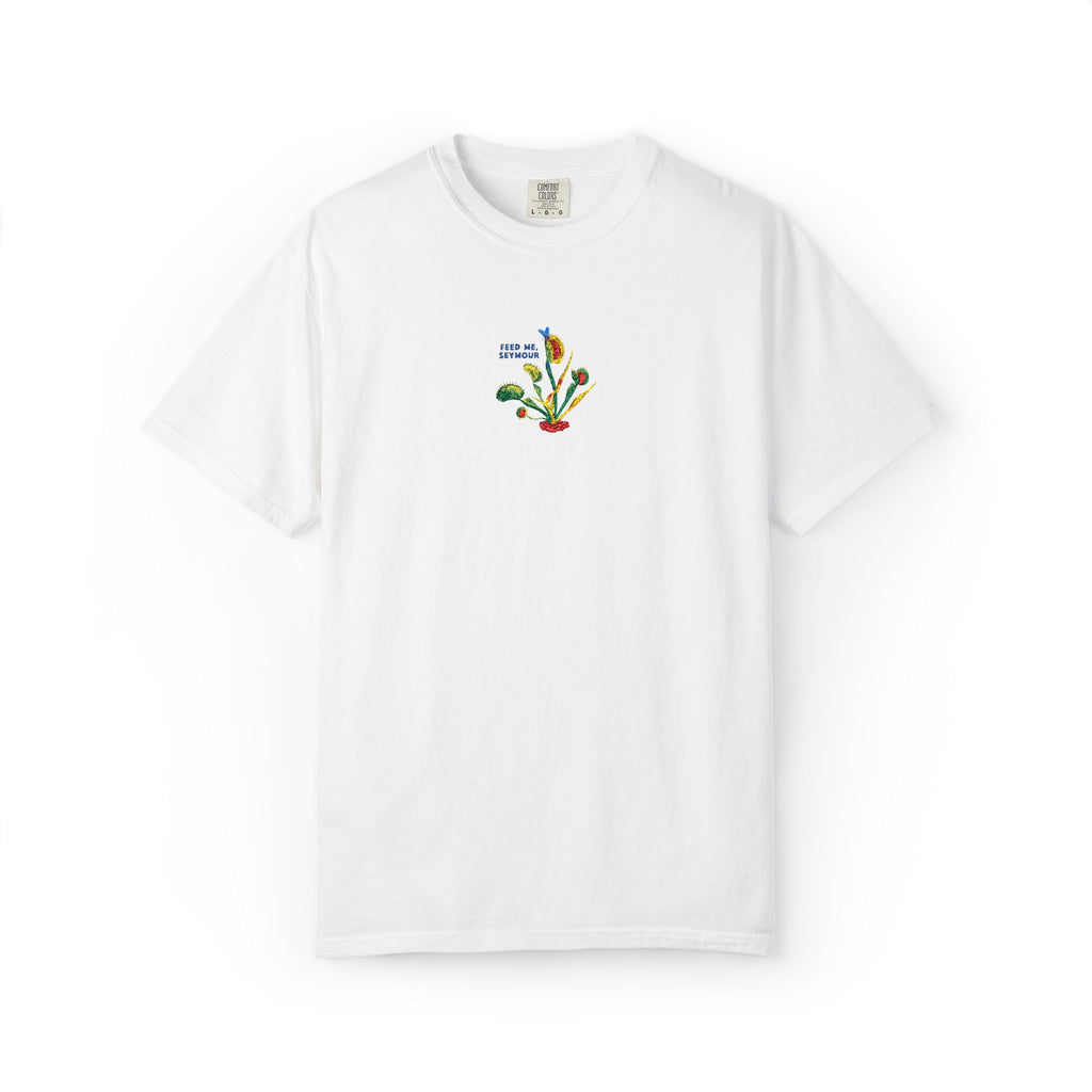Feed Me Seymour Embroidered Tee