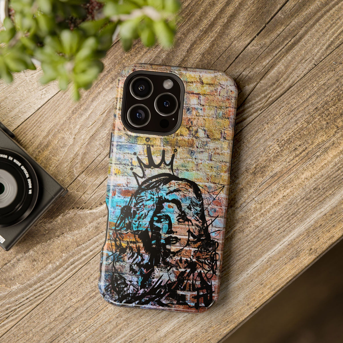 Queen of Country Graffiti Phone Case