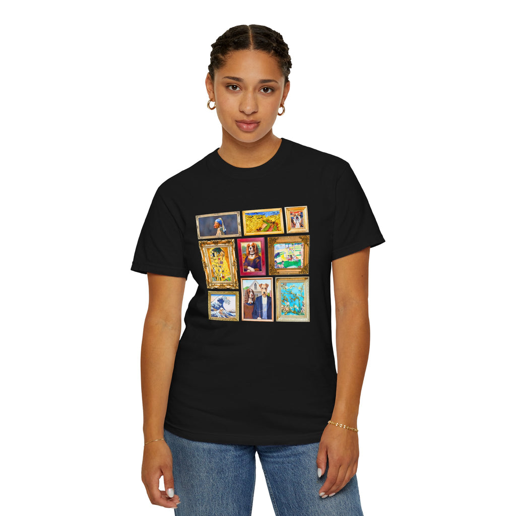 Dog Art Gallery Tee