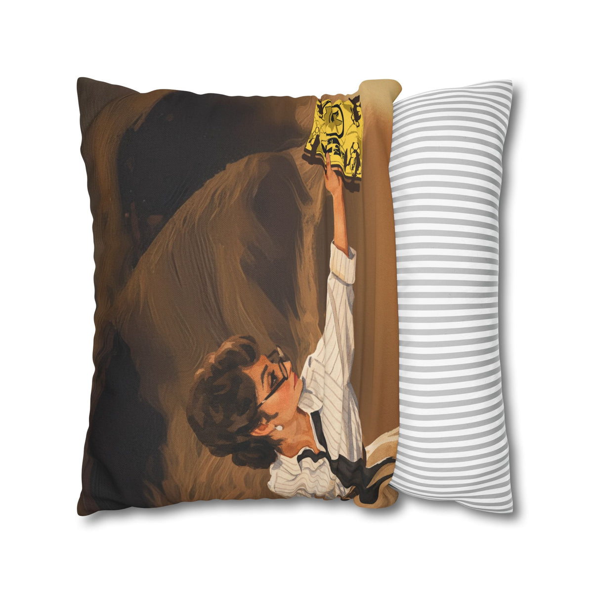 Evelyn Librarian Pillowcase
