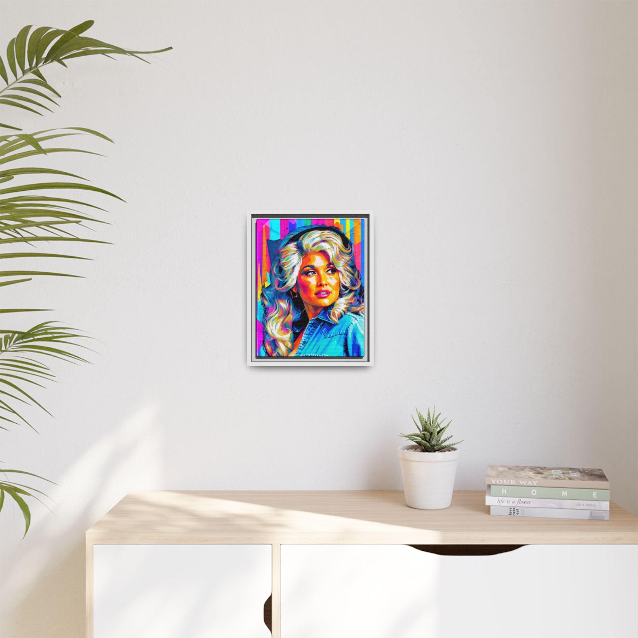 Queen of Country Framed Canvas