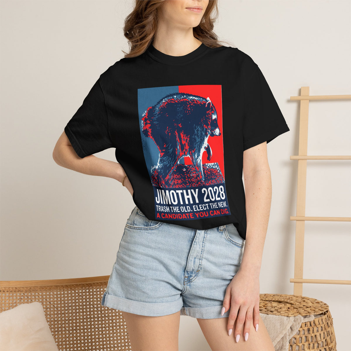 Jimothy 2028 Campaign Poster Tee