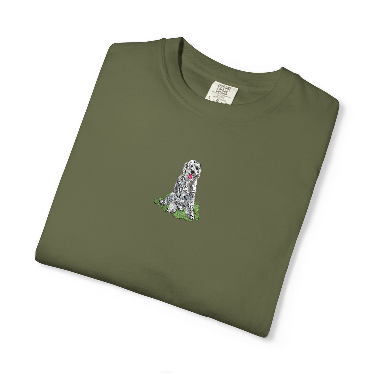 Sheepadoodle Embroidered Tee