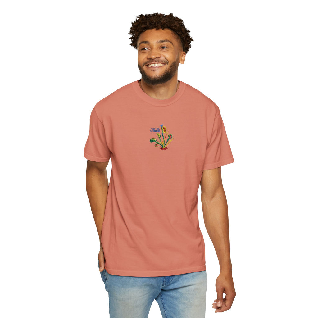 Feed Me Seymour Embroidered Tee